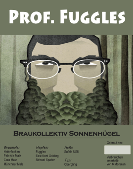 Bieretikett Sonnenhügel